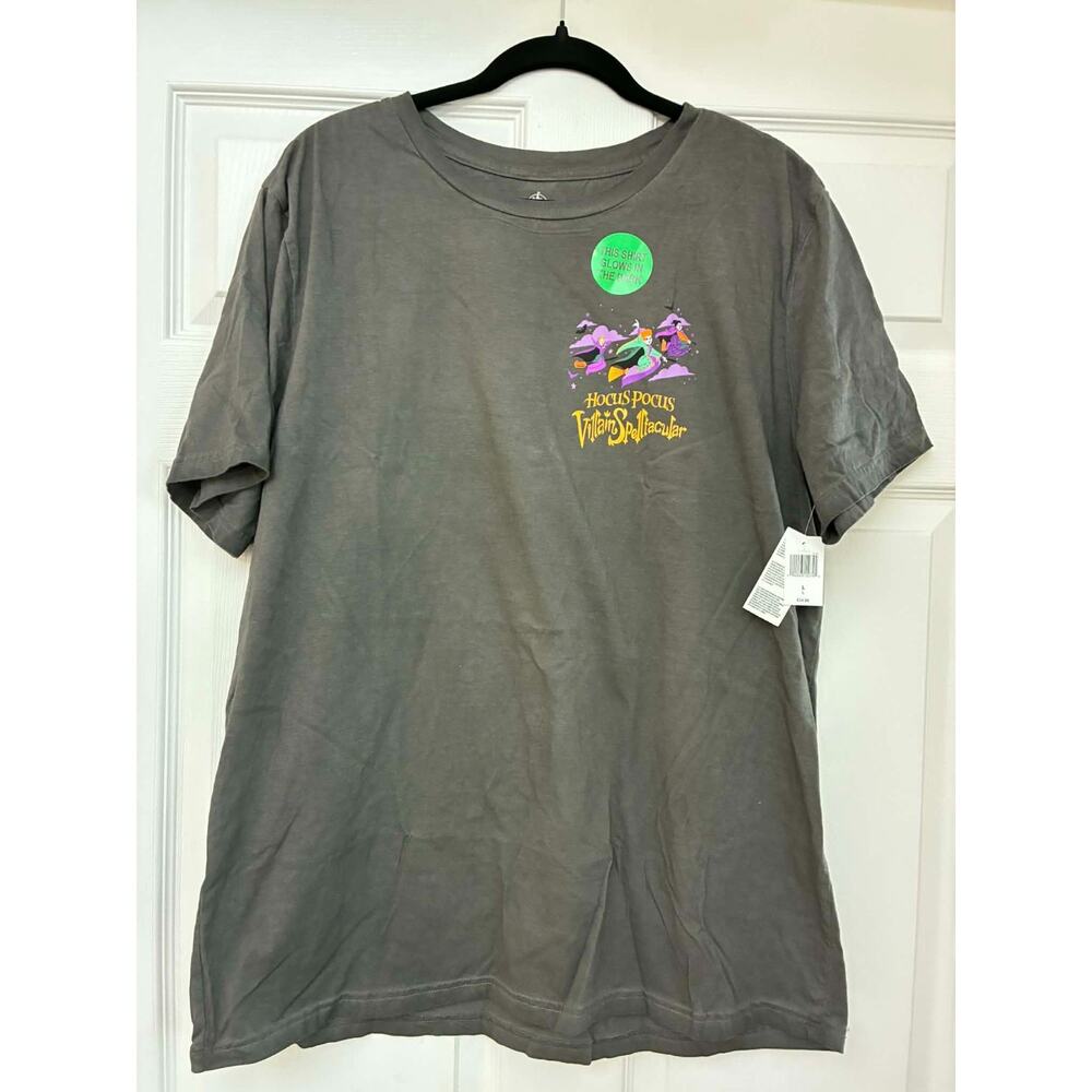 Disney Hocus Pocus Villain Spelltacular Glow Shirt‎ XL Magic Kingdom 2025 - Picture 2 of 5